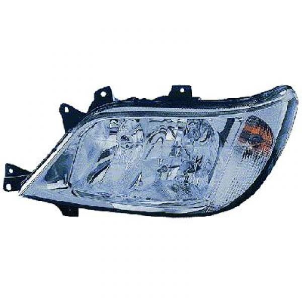 Koplamp rechts SPRINTER 02-06 HELLA H7+H7+H3