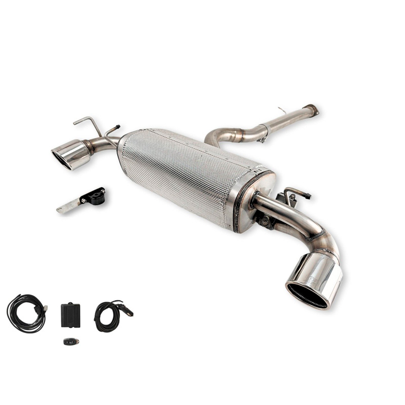 Ulter Sport Double stainless steel sport exhaust  Toyota GR Yaris Mk1 2020-2024 192kW 2x100mm RS