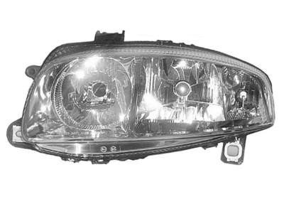 koplamp, Bosch, H7+H7+H1, incl motortje, rechts Alfa Romeo GT, 2
