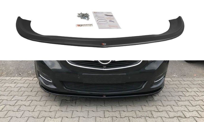 Voorspoiler Mercedes V-Klasse W447 Maxton Design glans zwart