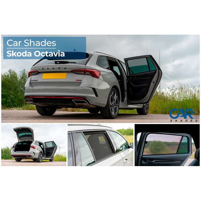 Set Car Shades  Skoda Octavia IV (NX5) Kombi 2020- (6-pieces)
