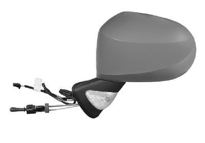 spiegel, bol glas, met temp sensor, van binnenuit verstelb, met