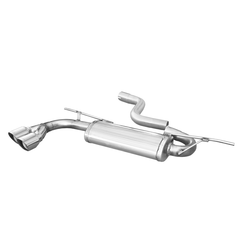 100% Inox Sport Exhaust  Audi A3 (8V Sportback) 1.8 TFSI 180hp 2013- 2x80mm Racing