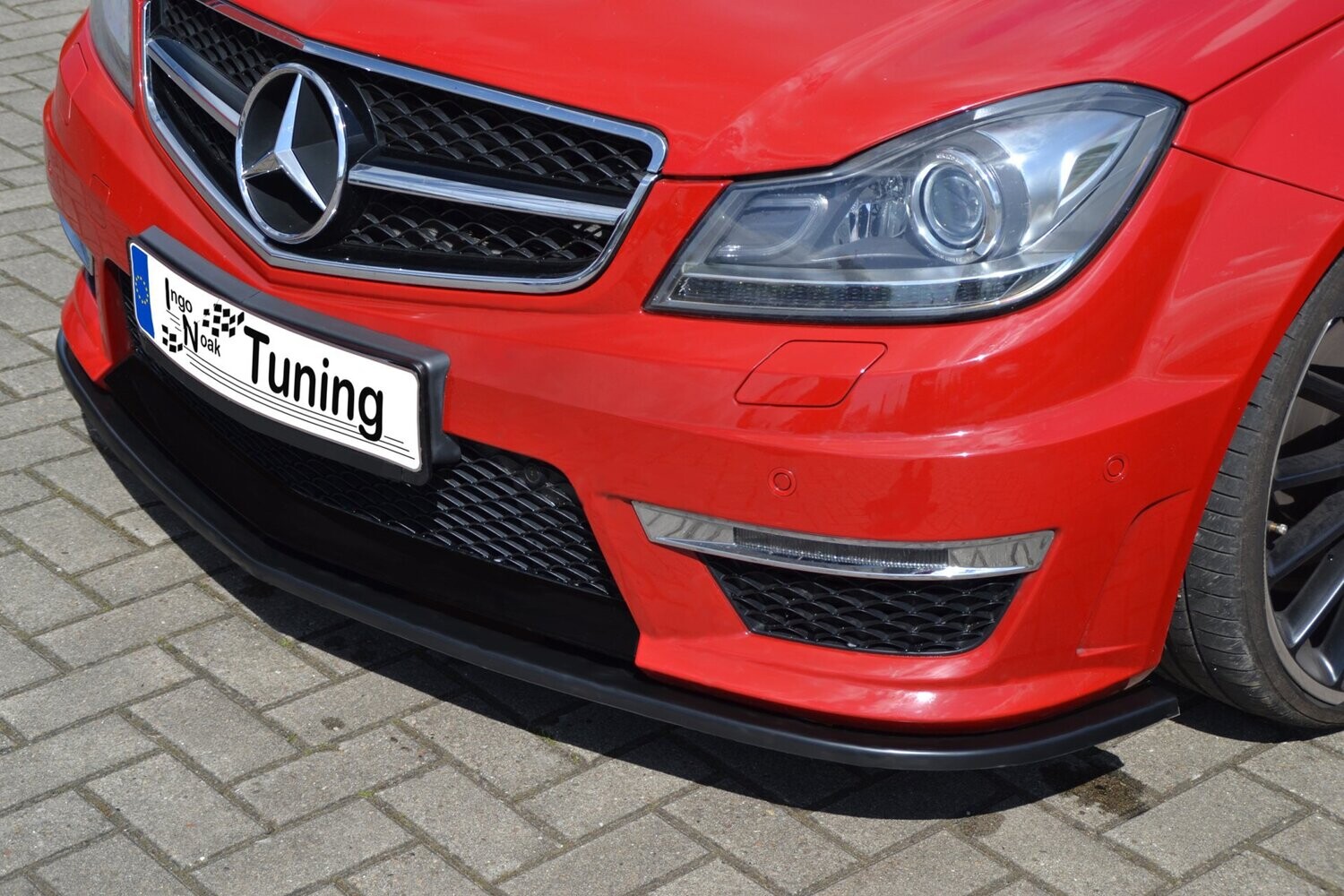 Voorspoilerlip Mercedes C63 AMG 204 2011-2015