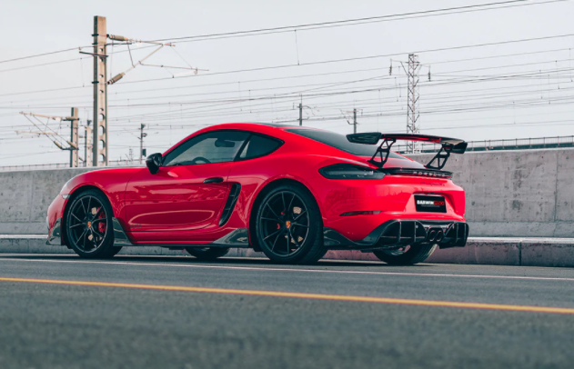 Porsche 718 Cayman/Boxster BKSS Style Carbon Fiber Spoiler 2017-2020