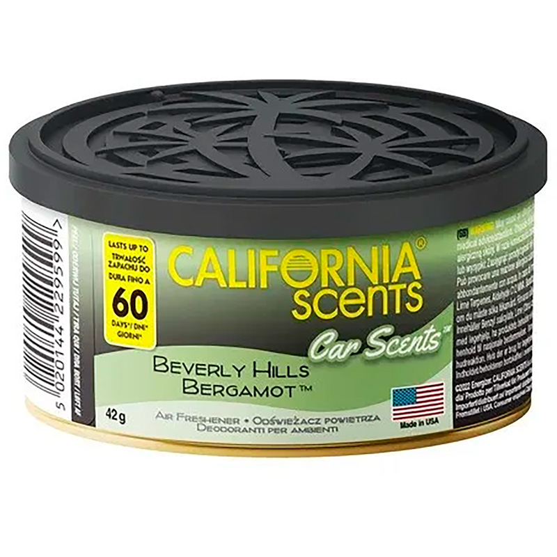 California Scents Air freshener - Beverly Hills Bergamot - Can 42gr