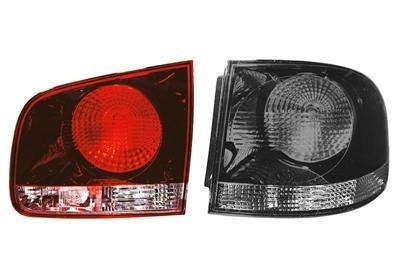 achterlicht, incl fittingdeel, binnen, rechts VW Touareg, 2007-2
