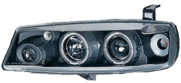 Koplampen Opel Calibra 89-97 Angel Eyes Zwart