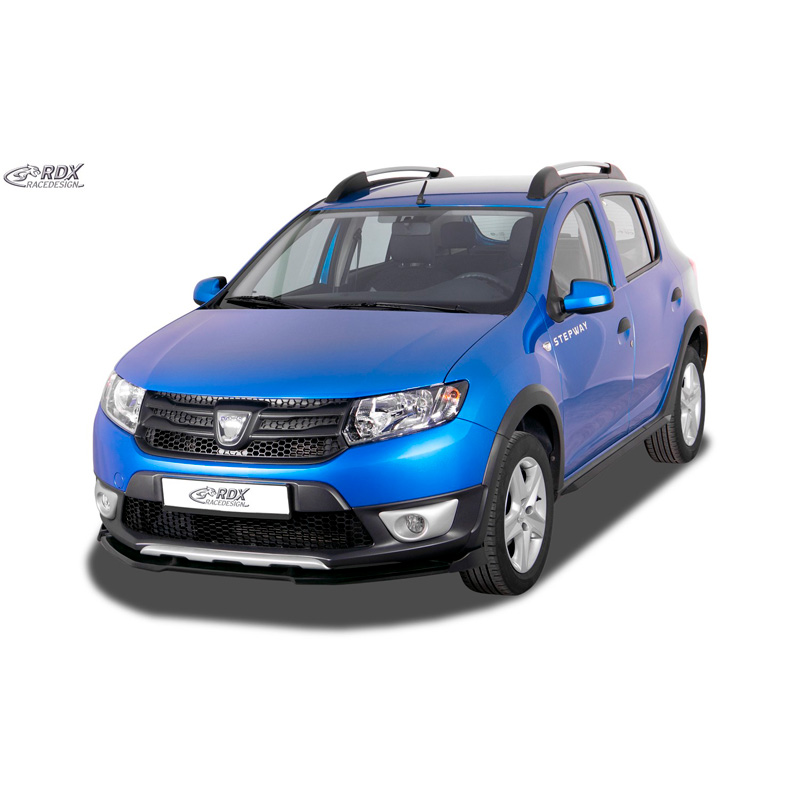 Side skirts 'Slim'  Dacia Sandero II 2012- incl. Stepway (ABS glossy black)