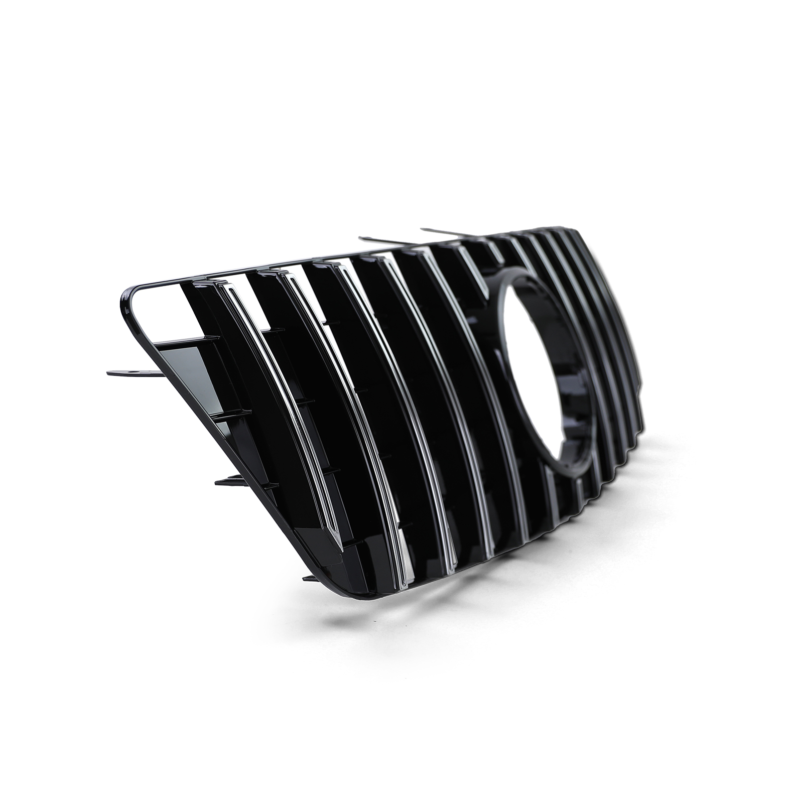 Mercedes ML W164 facelift GTR design grill zwart chroom