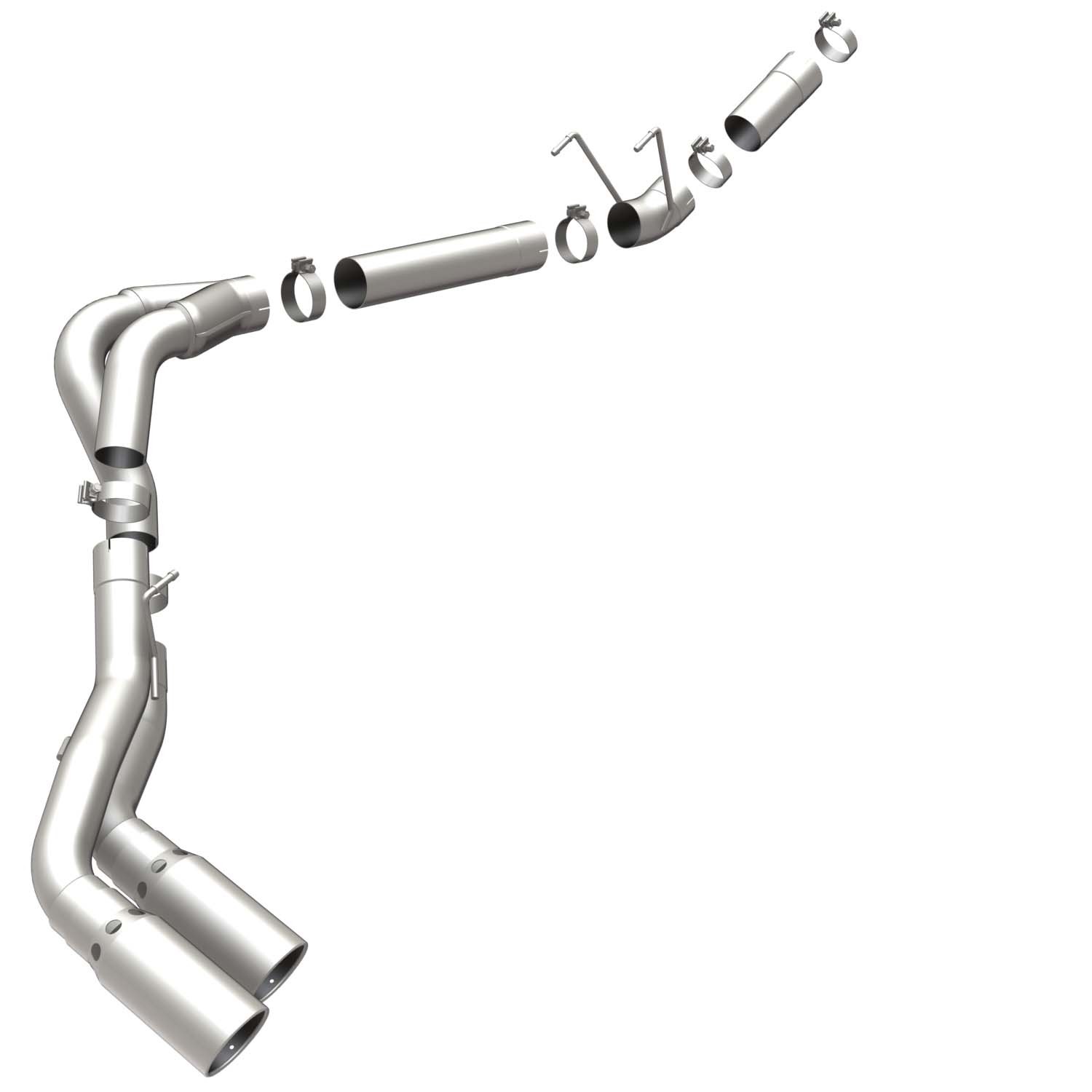Dodge Cat-Back 07-11 Ram 6.7L Dual Pro Magnaflow Cat-Back