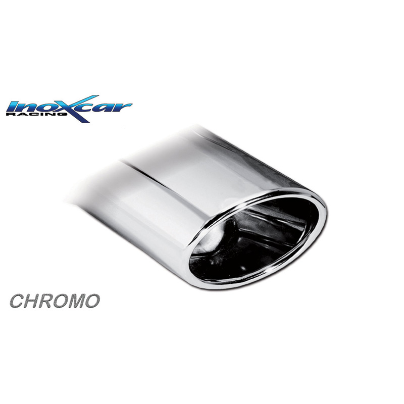 100% Inox Double sport exhaust  Audi S3 (8V) 2.0 TFSI 300hp 2013- 1x150x105mm