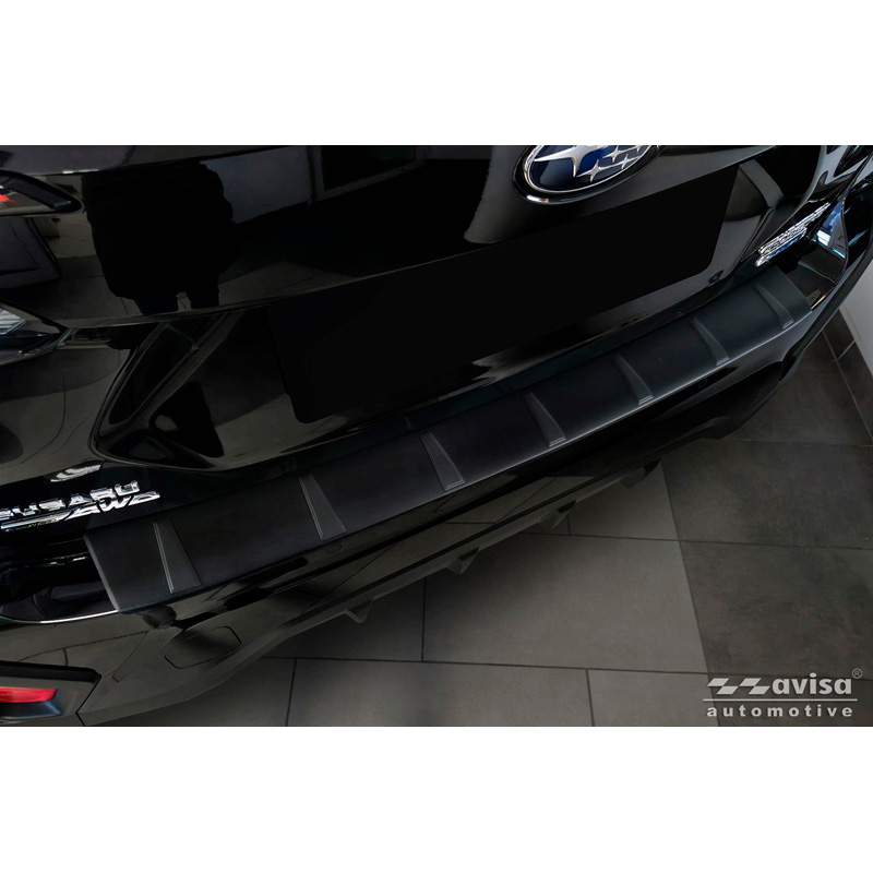 Avisa Matzwart RVS Achterbumperprotector  Subaru Crosstrek III 2023- 'Ribs'