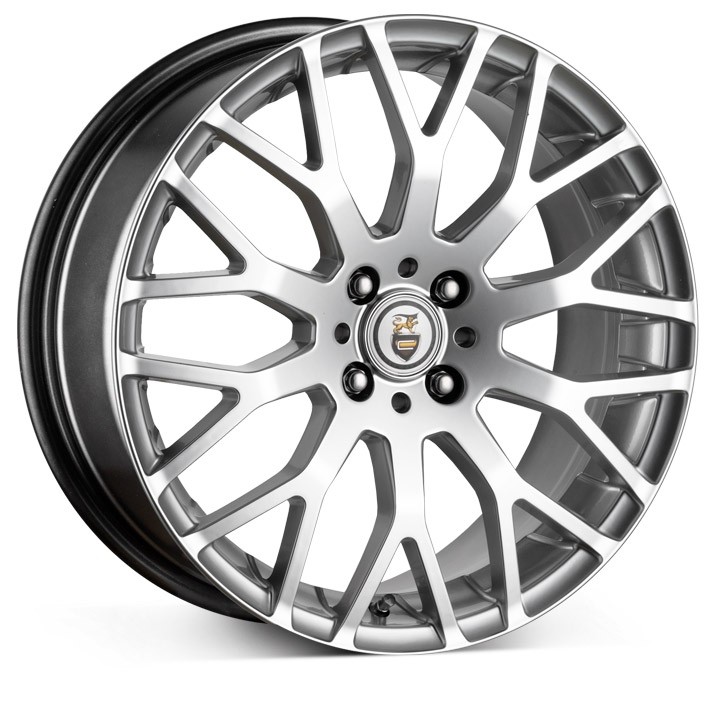 Cades VIENNA HIGH GLOSS SILVER 7.0x17 4x100 ET38