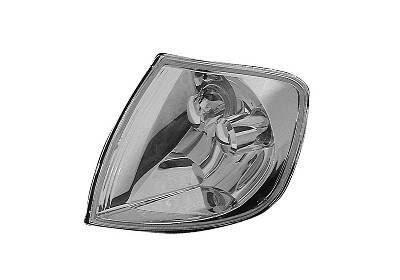knipperlicht, incl fitting, helder, links VW Polo, 1999-2001
