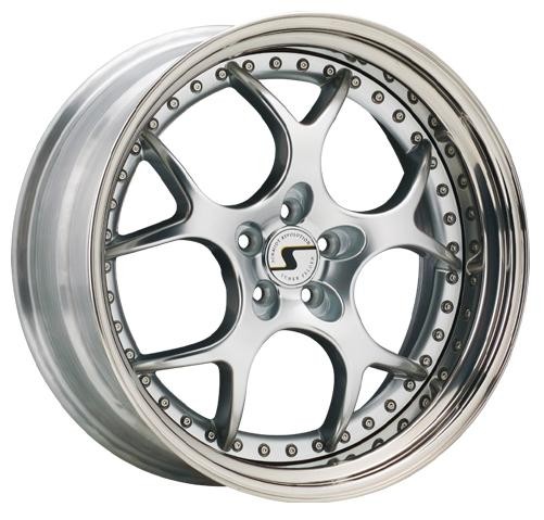 Schmidt VN Line Velgen (stappenrand) 3dlg zilver 10,5 - 11x18