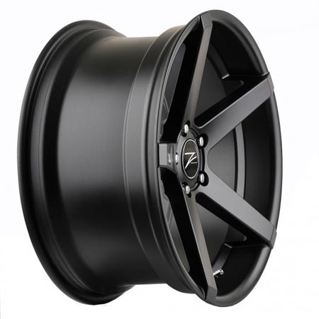 Z-Performance Six Matte Black 10x20 5x120 ET45 Velgen