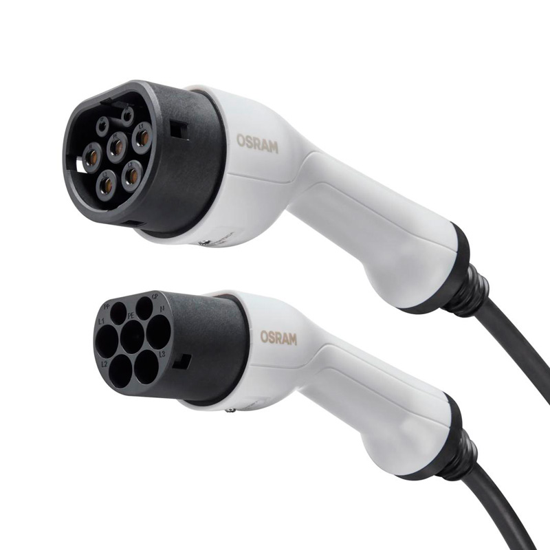 Osram BATTERYcharge 7PIN Type2>2 16A 3ph (5m) - Charging Cable EV