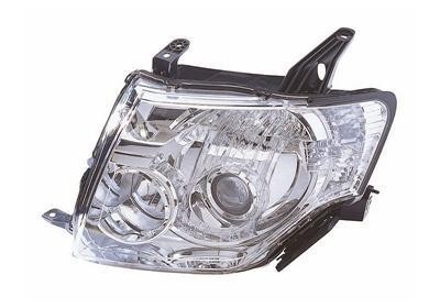 koplamp, H9+H11, elektr verstelb, rechts Mitsubishi Pajero, 2007