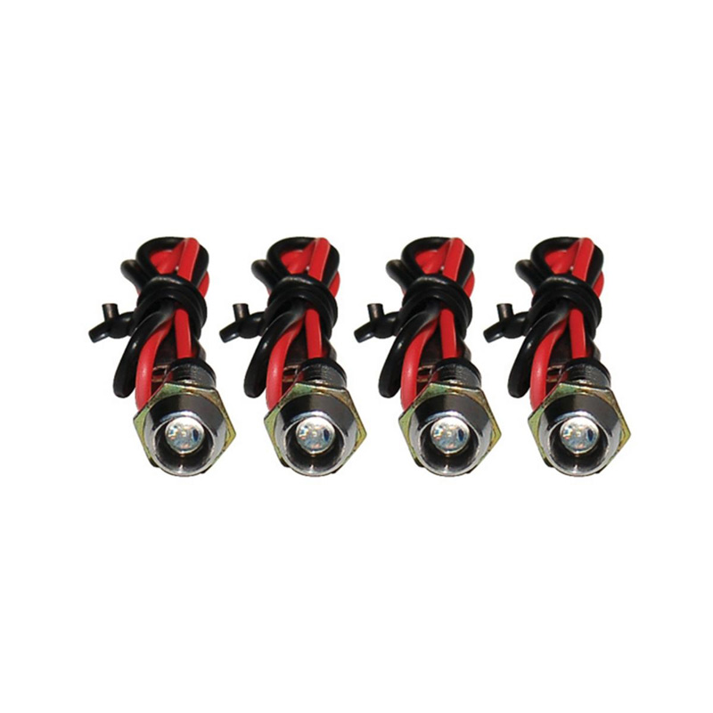 Simoni Racing LED Schroeven - Wit - Set à 4 stuks