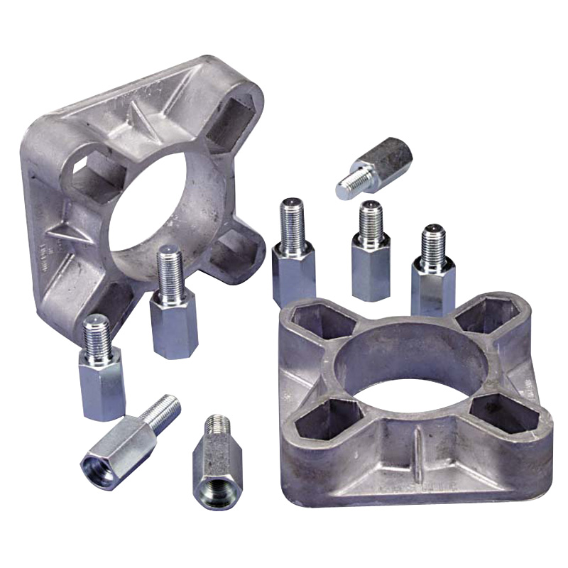 Universal 4-hole wheel spacers 32mm (64mm/axle) - incl. 12X1.25 Studs