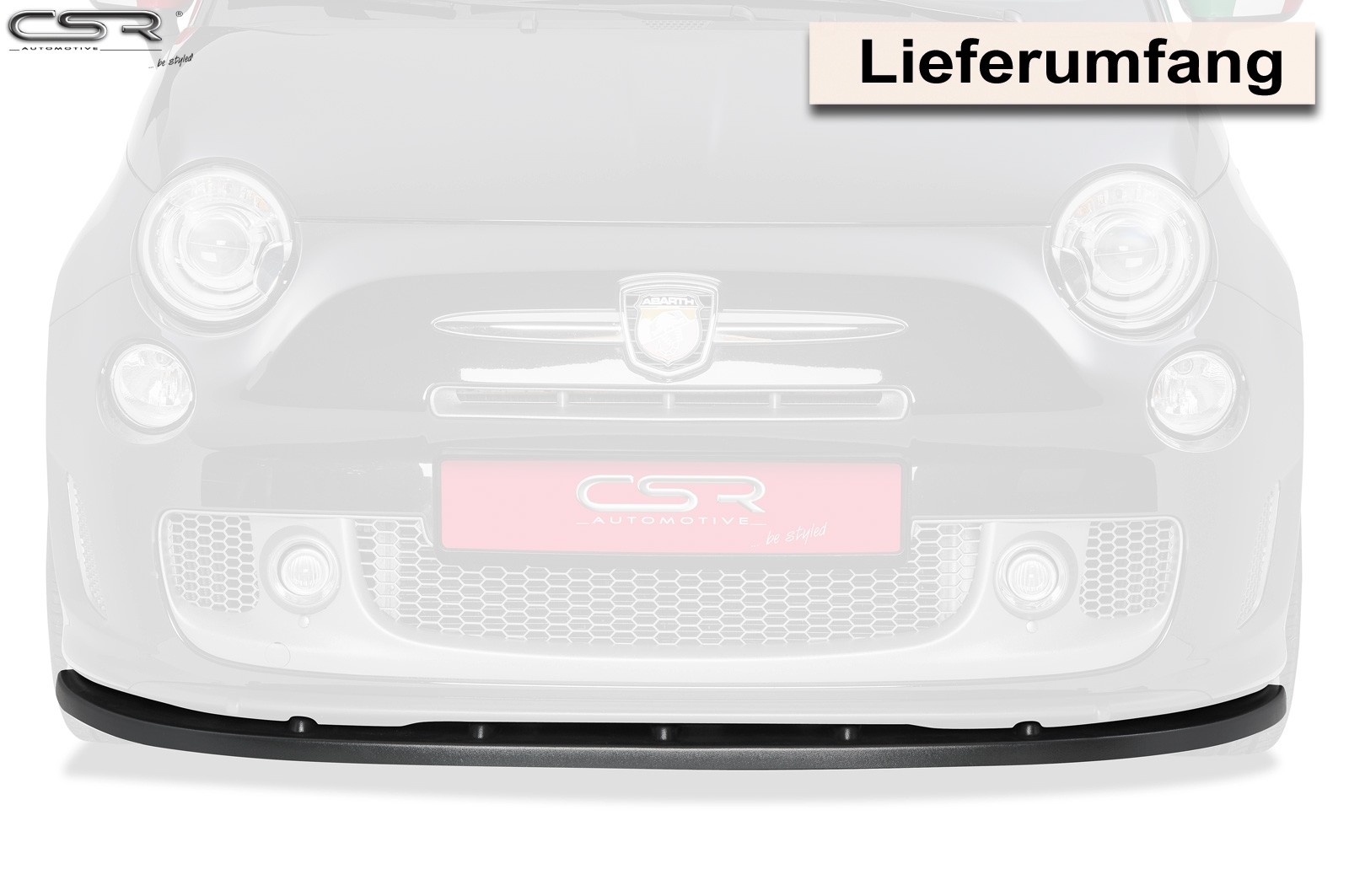 Voorspoiler Fiat 500 Abarth CSL120-G