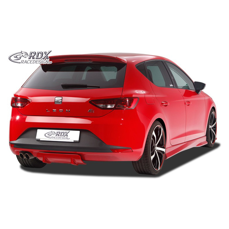Rear bumper skirt 'Diffusor U-Diff'  Seat Leon (5F) incl. FR/SC/ST 2012-2020 (PU)