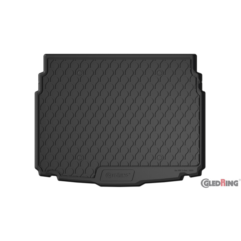 Rubbasol (Rubber) Trunk mat  Volkswagen T-Roc 11/2017- (Lower variable floor)