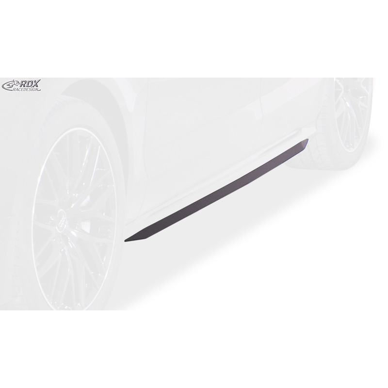 Side skirts 'Slim'  Audi A8 (4H) 2010-2017 (ABS glossy black)