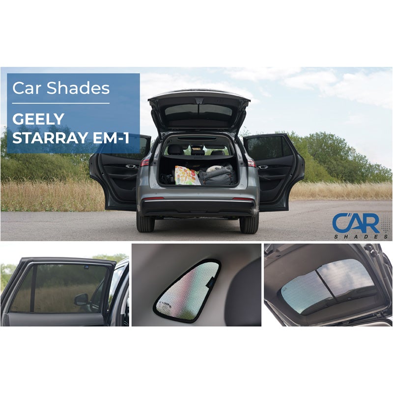 Set de Car Shades sur mesure pour Geely StarRay 2024- (6-pièces)