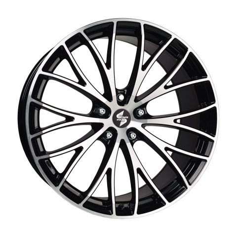 Velgen EtaBeta Piuma zwart polish 11x19 5x130 ET45