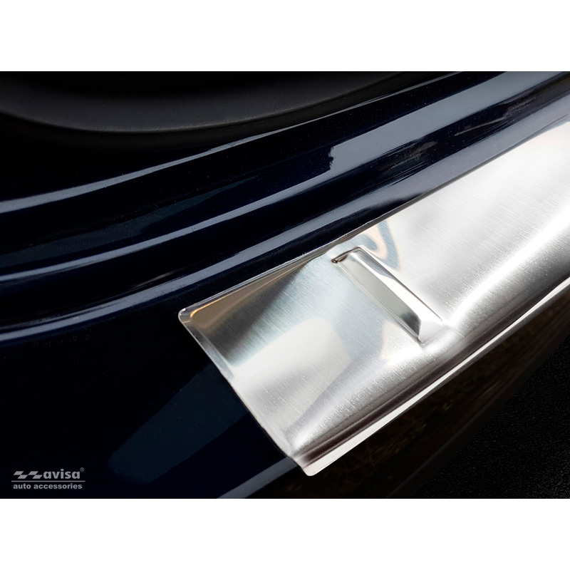 Stainless Steel Rear bumper protector  Mercedes GLE II (W167) 2019-2023 incl. 53 AMG 'Ribs'