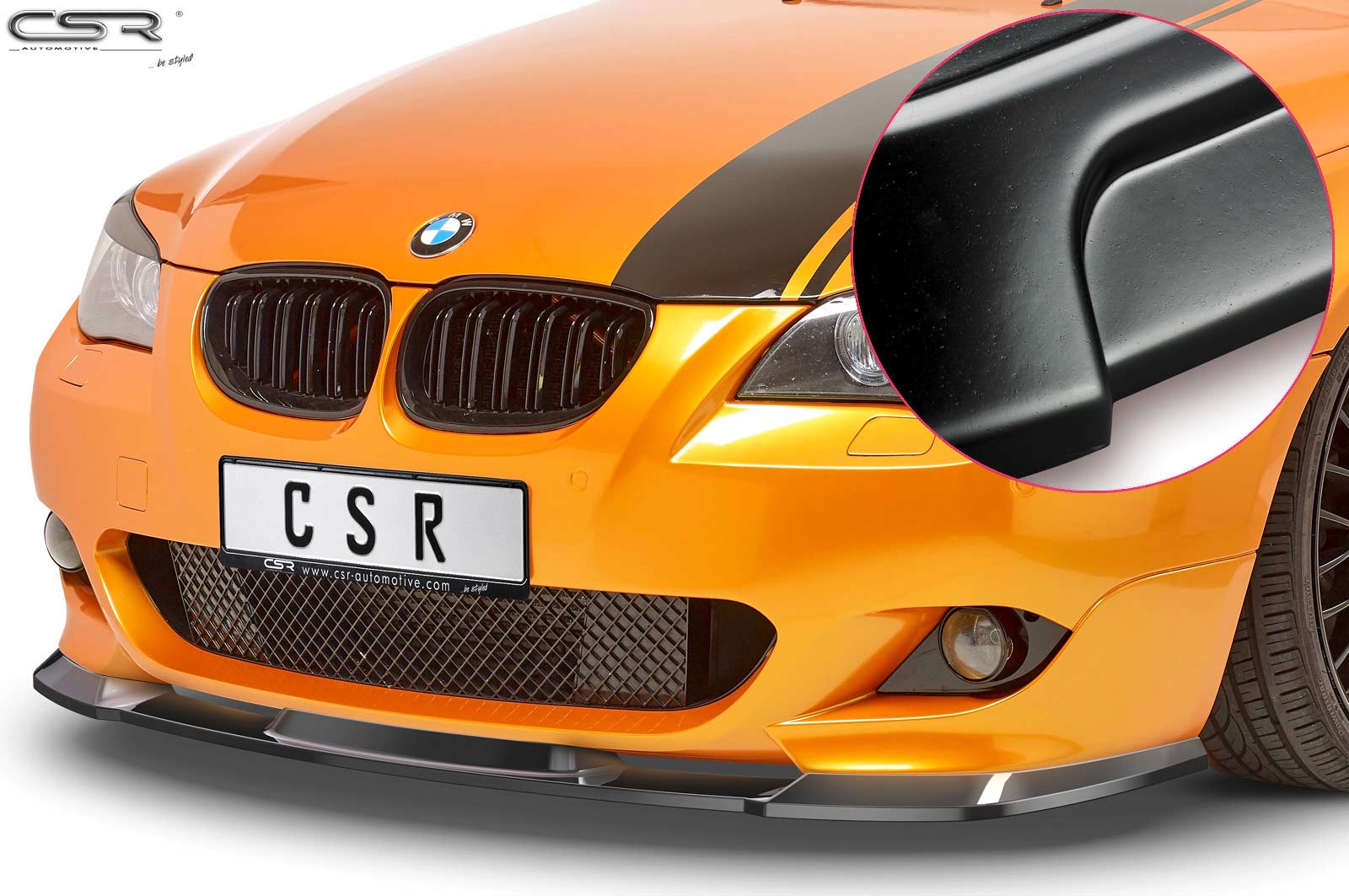 Voorspoiler BMW 5er E60/E61 M-pakket CSR