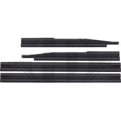 Zijskirts BMW E30 82-94 Zwart Limousine / Touring