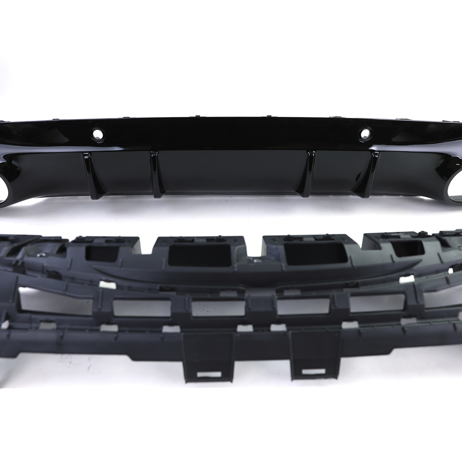 Diffuser Mercedes CLS C257 17- AMG Look Zwart