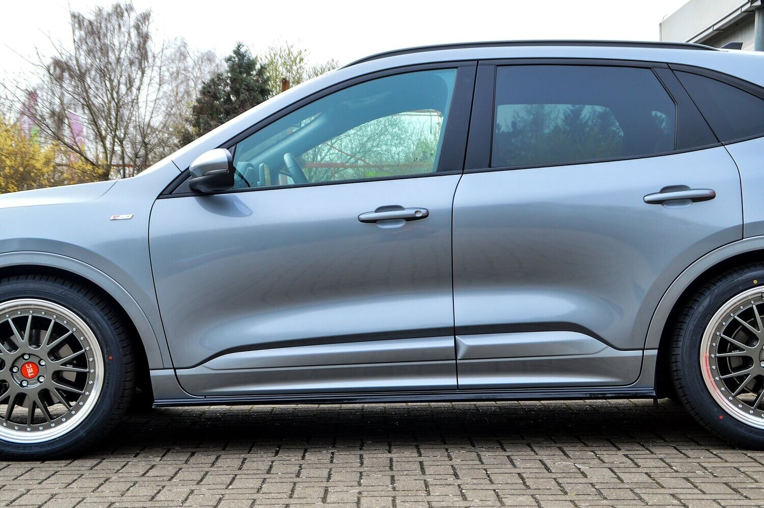 Zijskirts Ford Kuga 3 DFK 2019- Glans Zwart