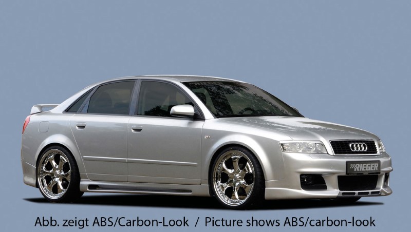 Zijskirts Audi A4 8E Rieger met uitsnede