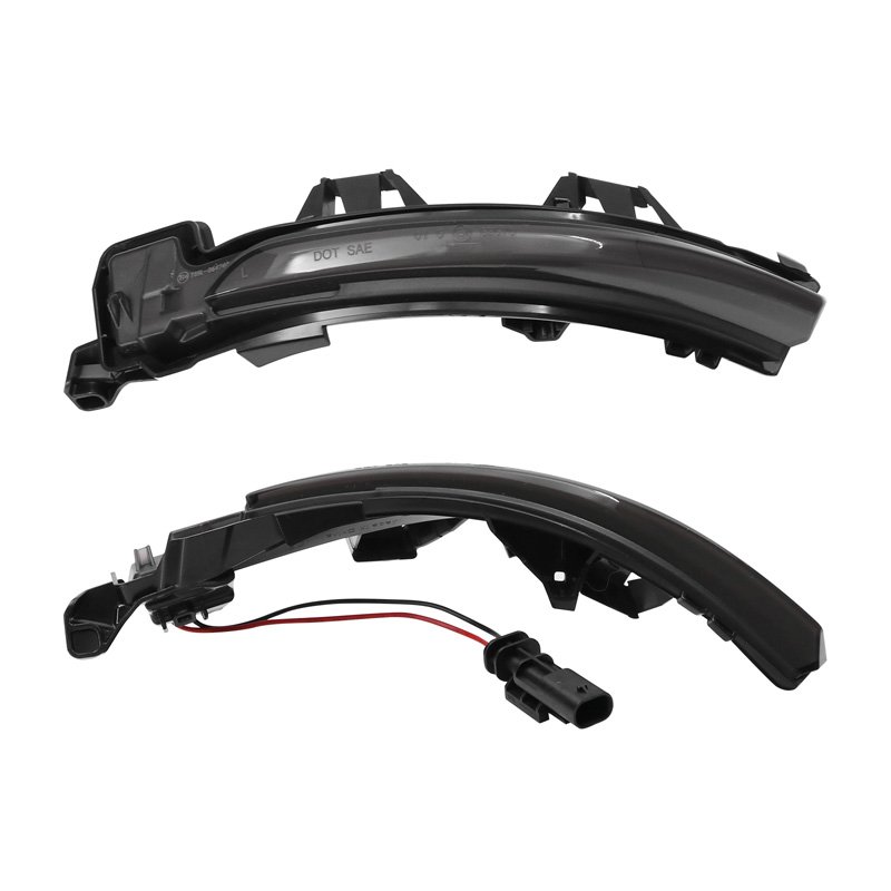 Set LED Zijspiegel-Knipperlichten  Volvo diverse modellen 2016- - Rookgrijs - incl. Dynamic Running Light