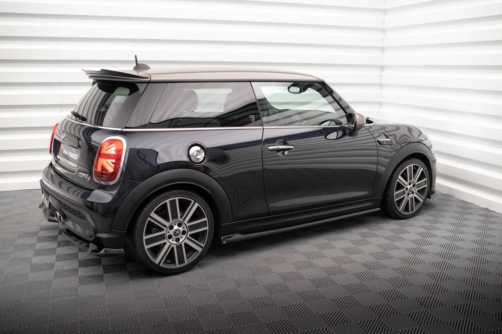 Zijskirts Mini Cooper S F56 Facelift 2022 - Maxton Glans Zwart